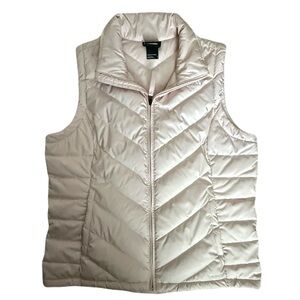 Pink Quilted Puffer Vest